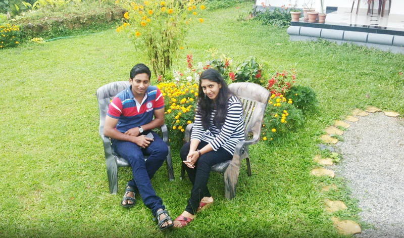 sitting area- homestay